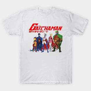 gatchaman vintage movie 5 version T-Shirt